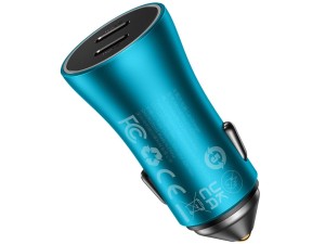 شارژر فندکی فست شارژ ماشین باسئوس مدل GJP000013