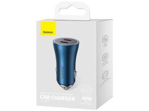 شارژر فندکی فست شارژ ماشین باسئوس مدل GJP000013