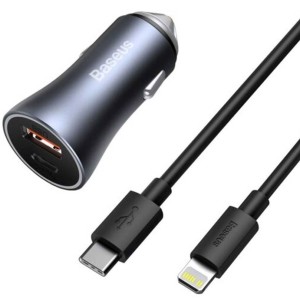 شارژر فندکی فست شارژ ماشین باسئوس مدل TZCCJDB0G