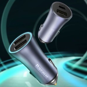 شارژر فندکی فست شارژ ماشین باسئوس مدل TZCCJDB0G