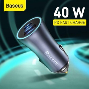 شارژر فندکی فست شارژ ماشین باسئوس مدل TZCCJDB0G