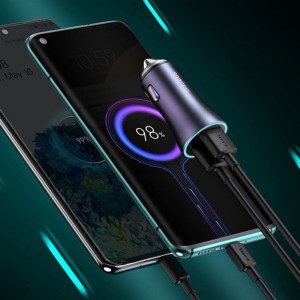 شارژر فندکی فست شارژ ماشین باسئوس مدل TZCCJDB0G