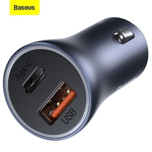 شارژر فندکی فست شارژ ماشین باسئوس مدل TZCCJDB0G