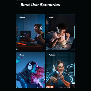 هدست با سیم گیمینگ باسئوس مدل GoPlay 1+ Max