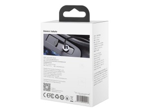 شارژر فندکی فست شارژ ماشین 24 وات باسئوس مدل CCALLP0102