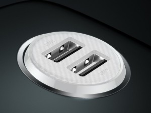 شارژر فندکی فست شارژ ماشین 24 وات باسئوس مدل CCALLP0102