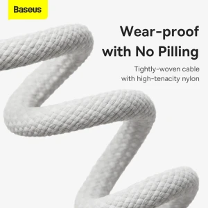 کابل سوپر فست شارژ باسئوس مدل P1037520121200 CB000107