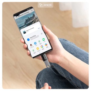 مبدل OTG و Type-C به USB باسئوس مدل ZJJQ000001