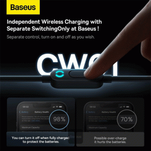 شارژر فندکی فست شارژ ماشین، هولدر و شارژر وایرلس باسئوس مدل BSCW01