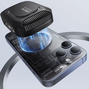 فن خنک کننده و شارژر وایرلس موبایل باسئوس مدل BSPS036