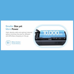پاوربانک باسئوس مدل PPPG1W45C ظرفیت 10000 میلی آمپر ساعت