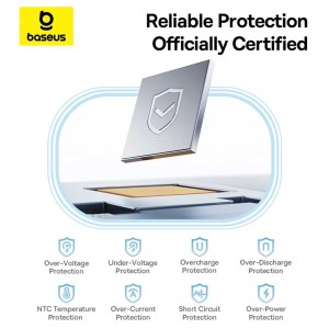 پاوربانک باسئوس مدل PPPG1W45C ظرفیت 10000 میلی آمپر ساعت
