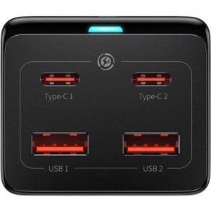 چندراهی برق یک سوکت رومیزی باسئوس مدل CCGAN1001ACE BSPSZM000401