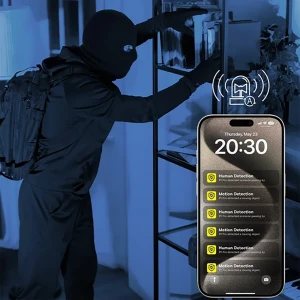 دوربین مداربسته هوشمند 3K با چرخش 360 درجه باسئوس مدل P1 Pro