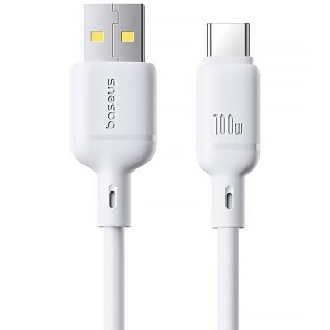 کابل شارژ USB به Type-C باسئوس مدل P1037770311300 طول یک متری