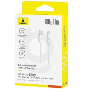 کابل شارژ USB به Type-C باسئوس مدل P1037770311300 طول یک متری