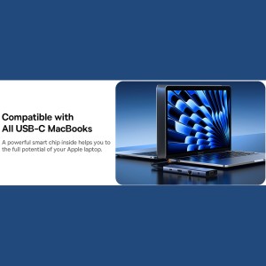 هاب 10 پورت Type-C و Docking Station باسئوس مدل B0056810281300