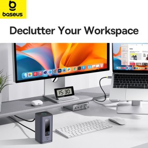 هاب 10 پورت Type-C و Docking Station باسئوس مدل B0056810281300