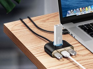 هاب آداپتور USB باسئوس مدل CAHUBAY01
