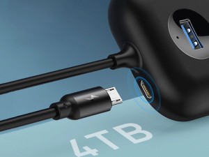 هاب آداپتور USB باسئوس مدل CAHUBAY01