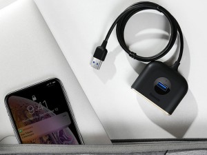 هاب آداپتور USB باسئوس مدل CAHUBAY01