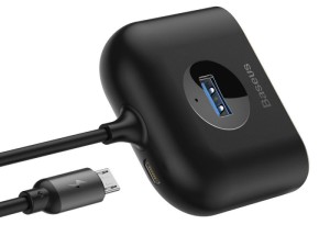 هاب آداپتور USB باسئوس مدل CAHUBAY01