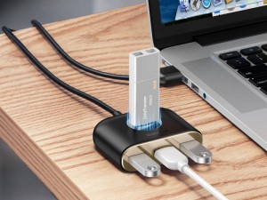 هاب آداپتور USB باسئوس مدل CAHUBAY01
