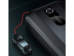 جامپ استارتر و پاوربانک خودرو باسئوس مدل CGNL020101 ظرفیت 10000 میلی آمپر ساعت
