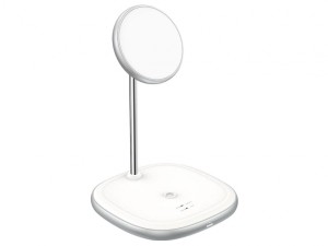 پایه نگهدارنده مگنتی و شارژر وایرلس باسئوس مدل WXSWB01 BSW523
