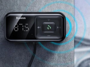 شارژر فندکی فست شارژ ماشین با قابلیت پخش موسیقی و تماس باسئوس مدل CCMTE01