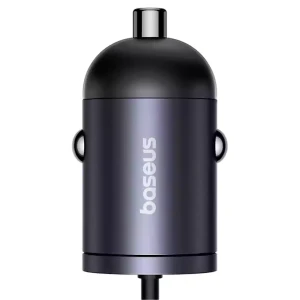 شارژر فندکی ماشین Type-C باسئوس مدل C0003500112101