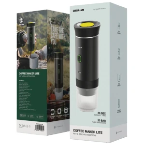 اسپرسوساز شارژی مسافرتی گرین لاین مدل GNCOFMKLTBK GLCM02