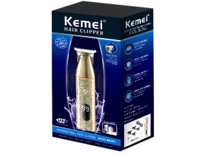 ماشین اصلاح موی سر شارژی حرفه‌ای کمی مدل KM865