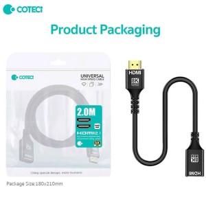 کابل افزایش HDMI کوتتسی مدل 87413 طول نیم متر