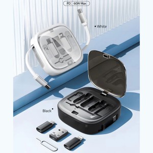 جعبه ذخیره سازی کابل شارژ چند منظوره کوتتسی مدل 87701