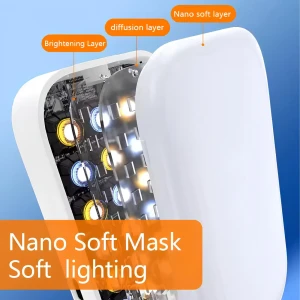 هولدر گوشی موبایل و رینگ لایت شارژی مدل D2 PRO