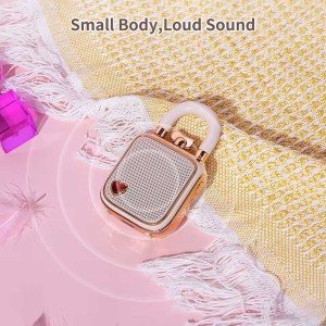 مینی اسپیکر بلوتوثی قابل حمل شارژی دیووم مدل LOVE LOCK