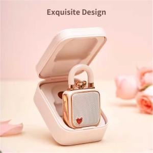 مینی اسپیکر بلوتوثی قابل حمل شارژی دیووم مدل LOVE LOCK