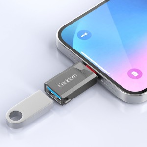 مبدل او تی جی USB به Lightning ارلدام مدل ETOT87L
