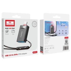 مبدل او تی جی USB به Lightning ارلدام مدل ETOT87L