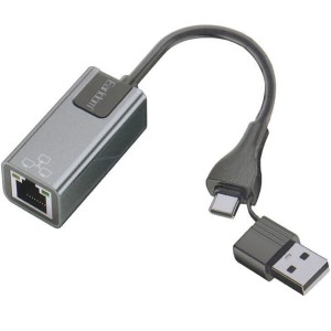 تبدیل Tyoe-C و USB به LAN ارلدرام مدل NC4