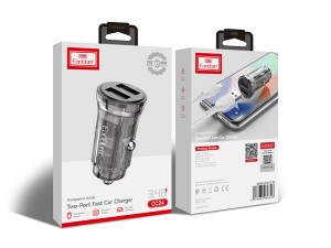 شارژر فندکی فست شارژ ماشین ارلدام مدل ESCC24