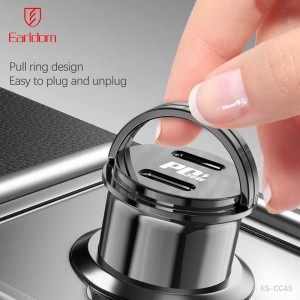 شارژر فندکی فست شارژ ماشین ارلدام مدل CC45