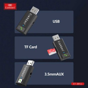 گیرنده بلوتوثی ضبط ماشین ارلدام مدل ETBR11