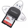 مبدل و کارت خوان USB به Type-C، Lightning، micro-USB و USB ارلدام مدل OT71