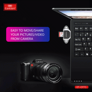 مبدل و کارت خوان USB به Type-C، Lightning، micro-USB و USB ارلدام مدل OT71