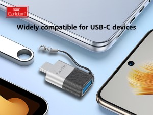 مبدل OTG Type-C به USB ارلدام مدل ETOT72