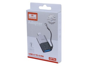 مبدل OTG آیفون USB به Lighting ارلدام مدل ETOT74