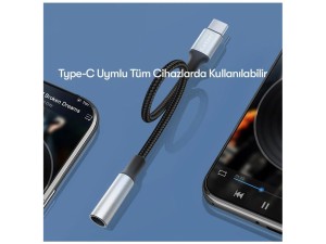 کابل تبدیل Type-Cبه AUX ارلدام مدل ETOT77