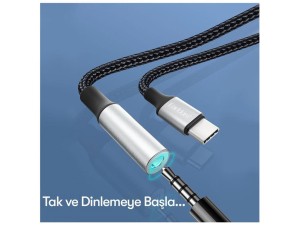 کابل تبدیل Type-Cبه AUX ارلدام مدل ETOT77